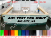 CUSTOM TEXT Boat Name Decal Hailport Sticker